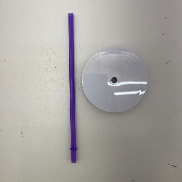 Starbucks Tumbler Plastic w/ Lid & Straw Venti Acrylic 2012 Cold Cup Slogan 16oz - Picture 7 of 12